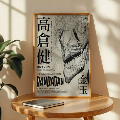 Dandadan Anime Manga Poster