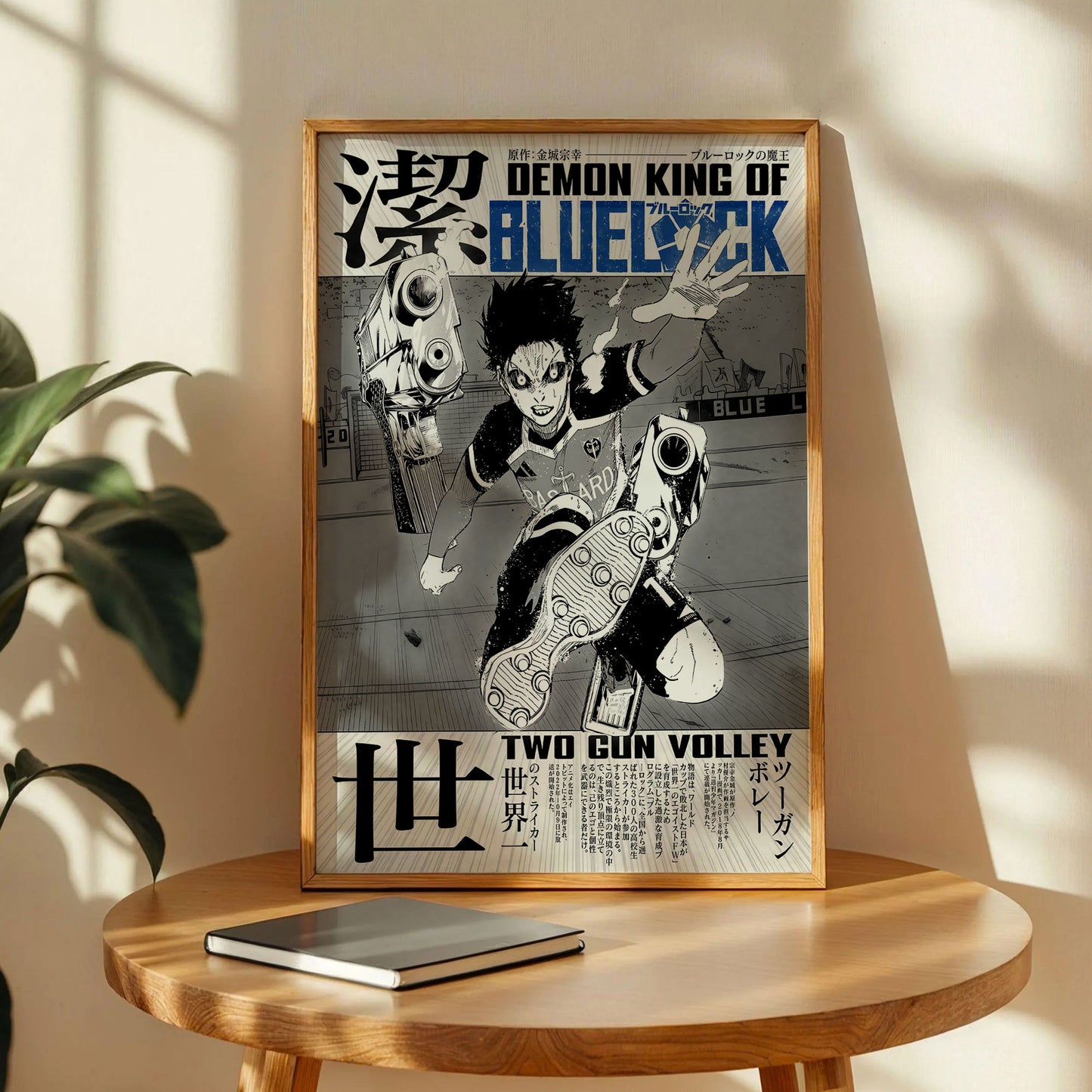 Blue Lock Wall Art