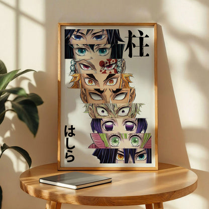 Demon Slayer Eyes of the Hashira Poster