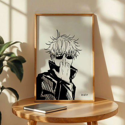 Gojo Jjk Poster