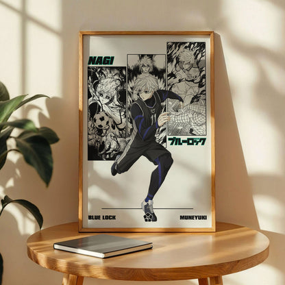 Blue Lock Seishiro Nagi Poster