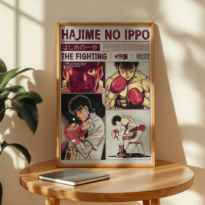 Hajime no Ippo Anime Manga Poster