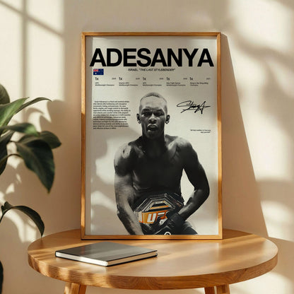 Israel Adesanya Poster