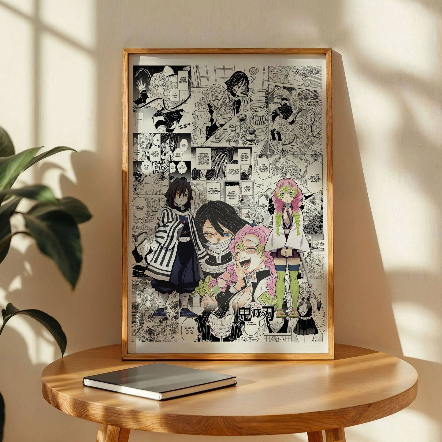 Obanai Iguro and Mitsuri Demon Slayer Poster