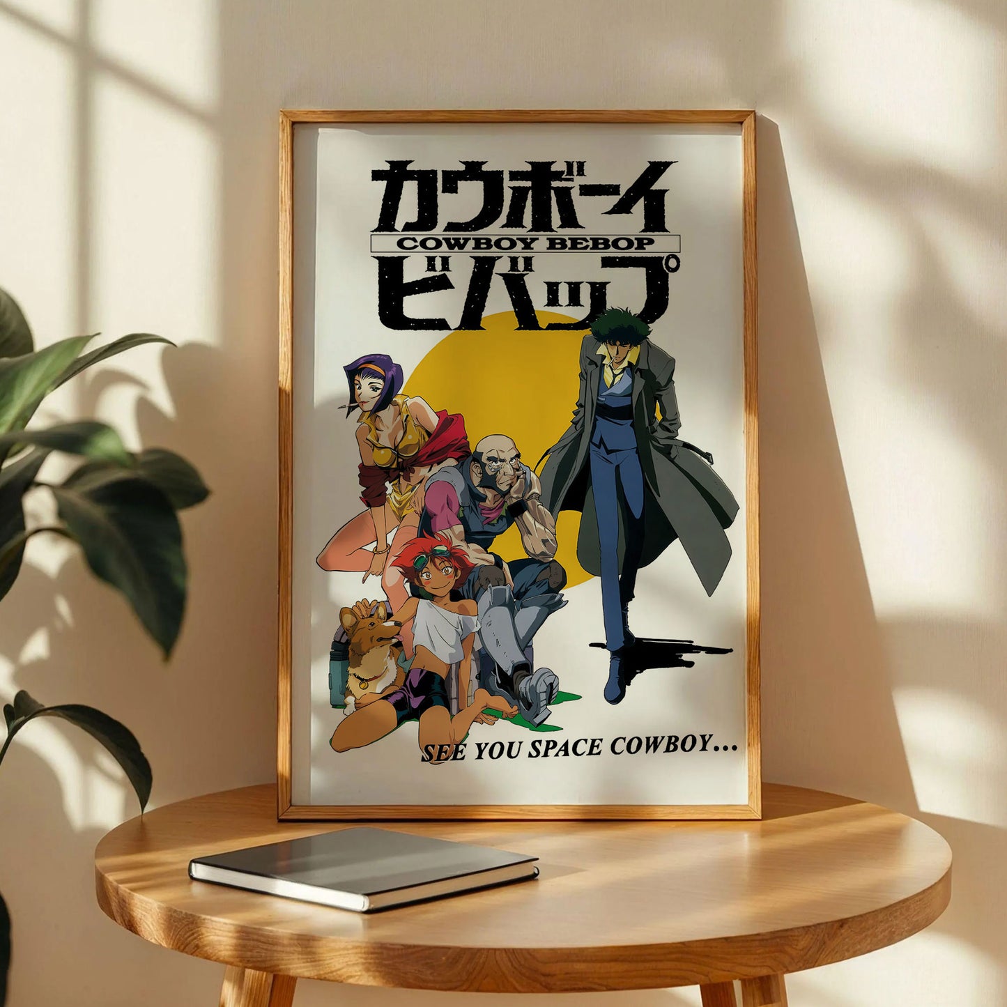 Vintage Cowboy Bebop Jet Black, Ed, Poster