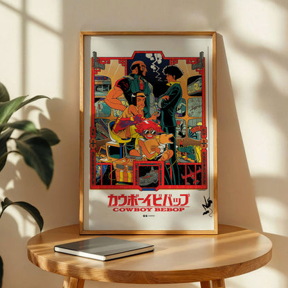 Cowboy Bebop Anime Manga Art Print
