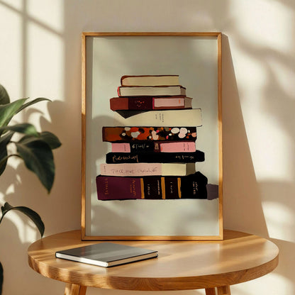 Bookish Art Print
