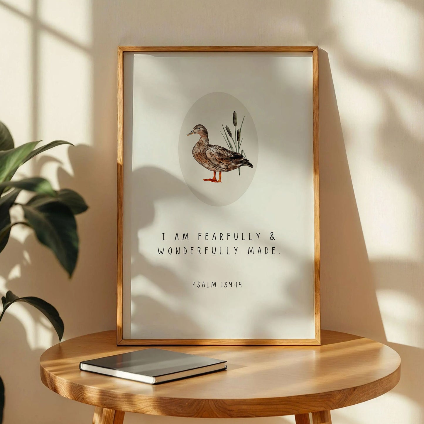 Duck Bible Verse Prints