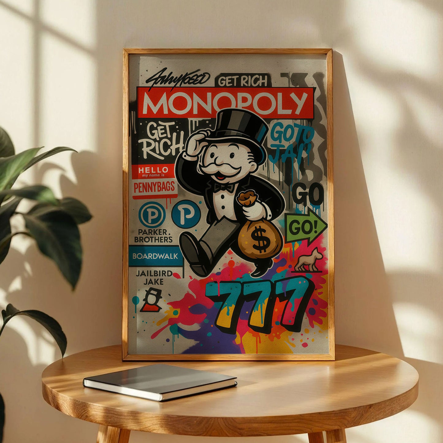 Mr Monopoly Poster