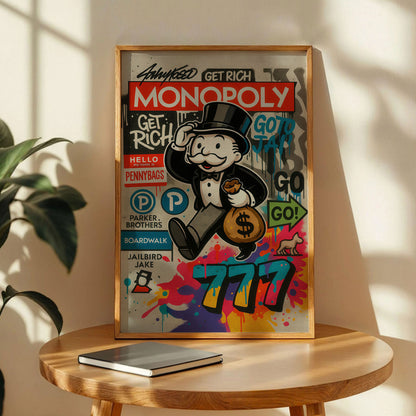 Mr Monopoly Poster