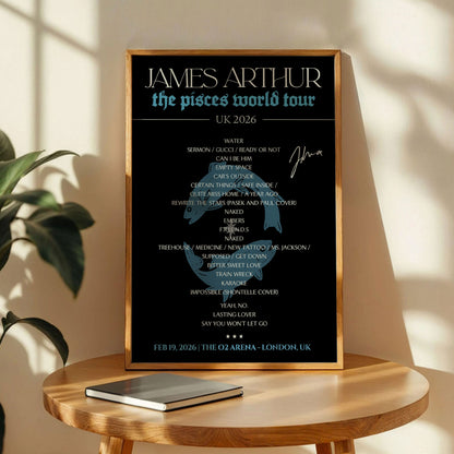 James Arthur Poster