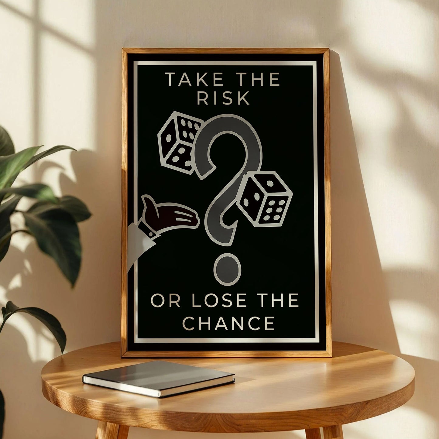 Take The Risk Monopoly Art