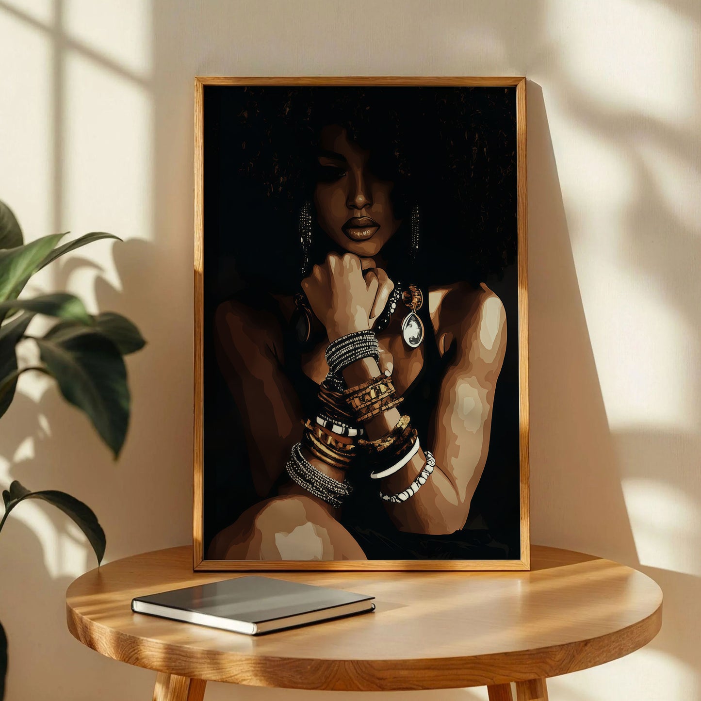 Black Woman Wall Art