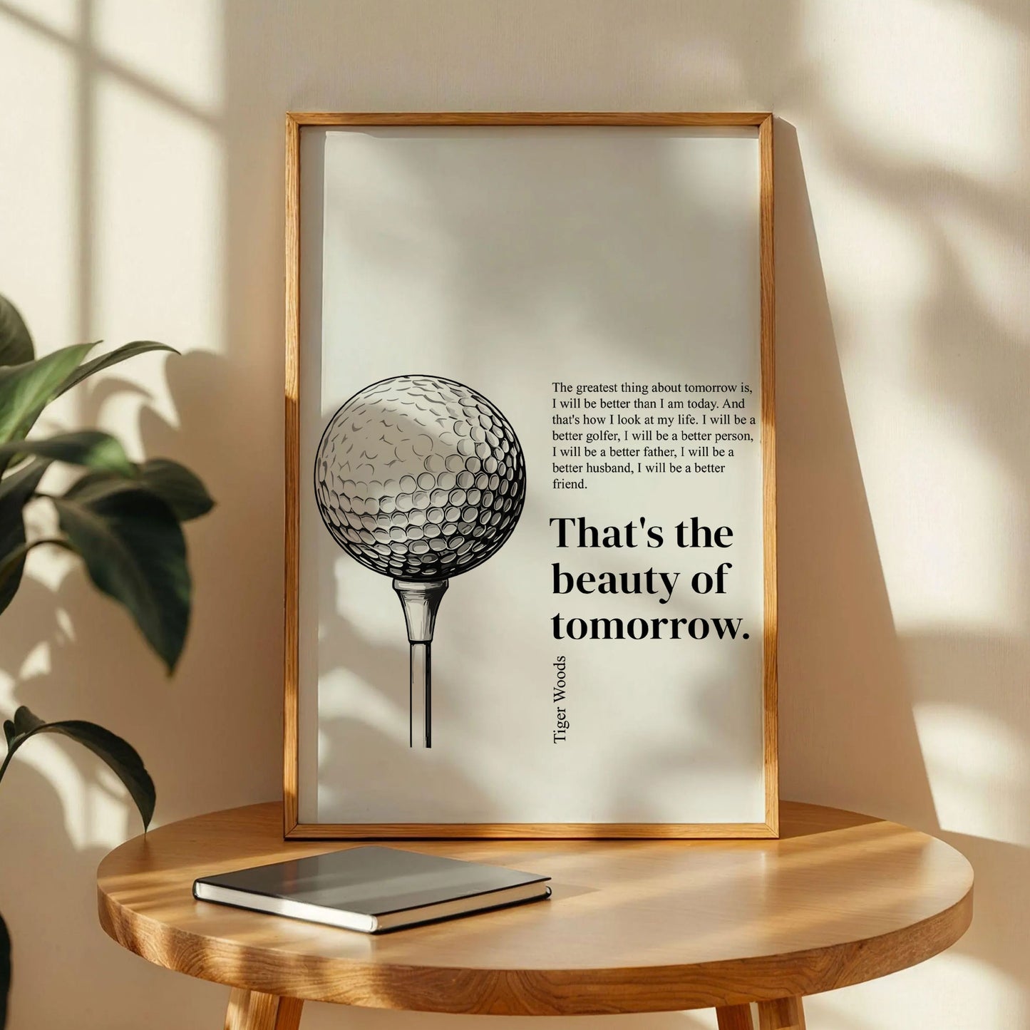 Vintage Golf Clubs Poster