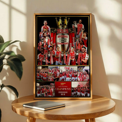 Arsenal Champions Poster