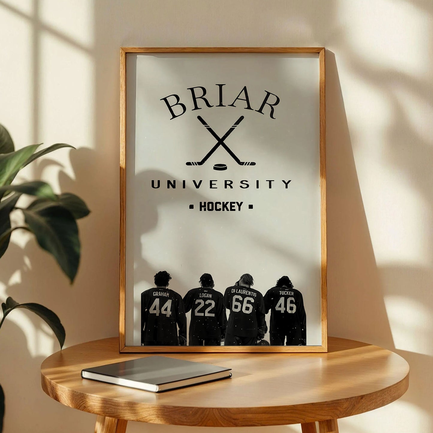 Briar University Hockey - Off Campus Poster