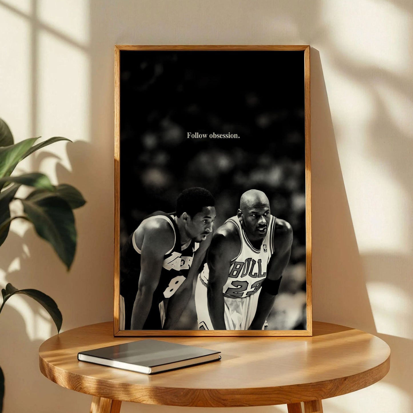 Kobe Bryant and Michael Jordan Print