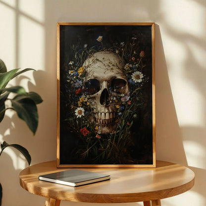 Vintage Skull Poster