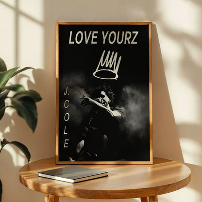 J. Cole Love Yourz Poster