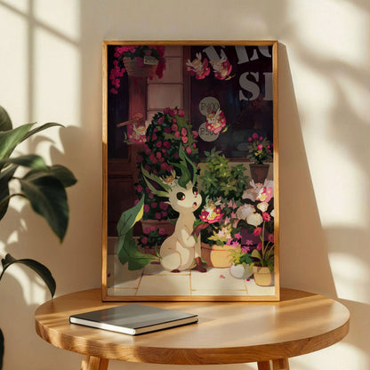Leafeon Pokemon Poster