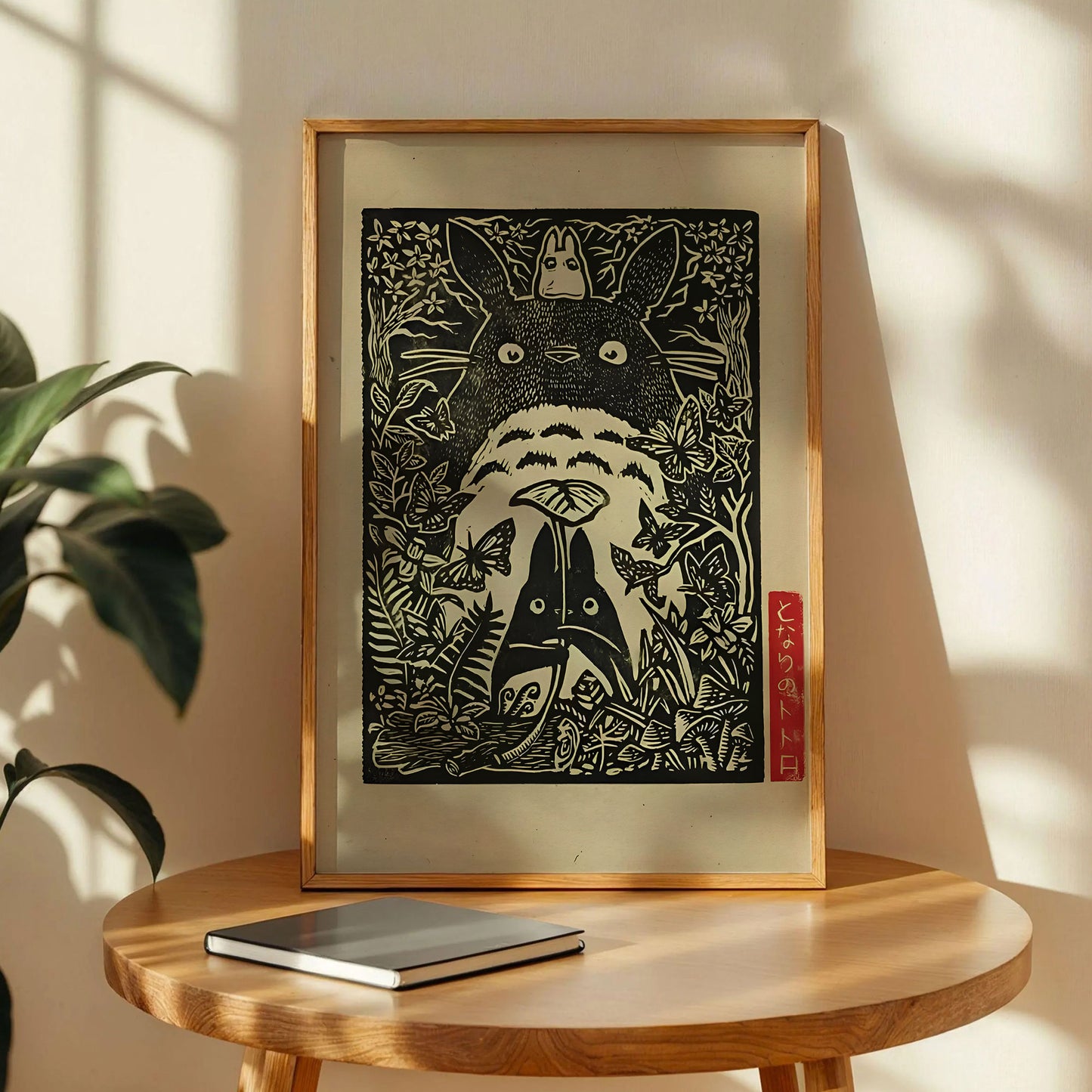 Vintage Totoro Anime Art