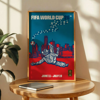 Dallas City Host City Football 2026 Art