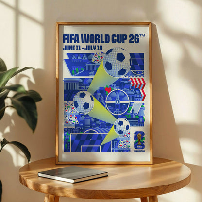 Philadelphia City Host City Football 2026 Poster