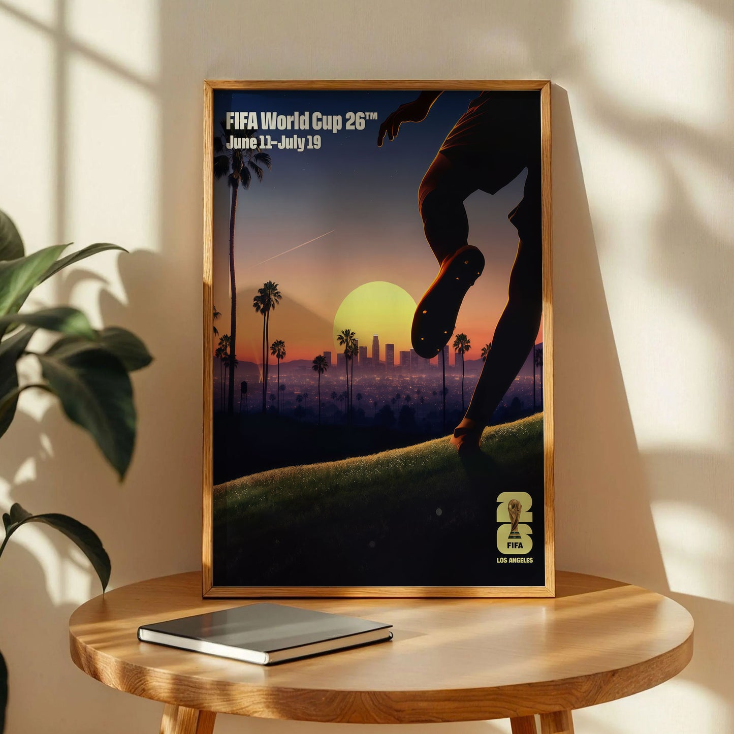 Football Los Angeles Host City Poster
