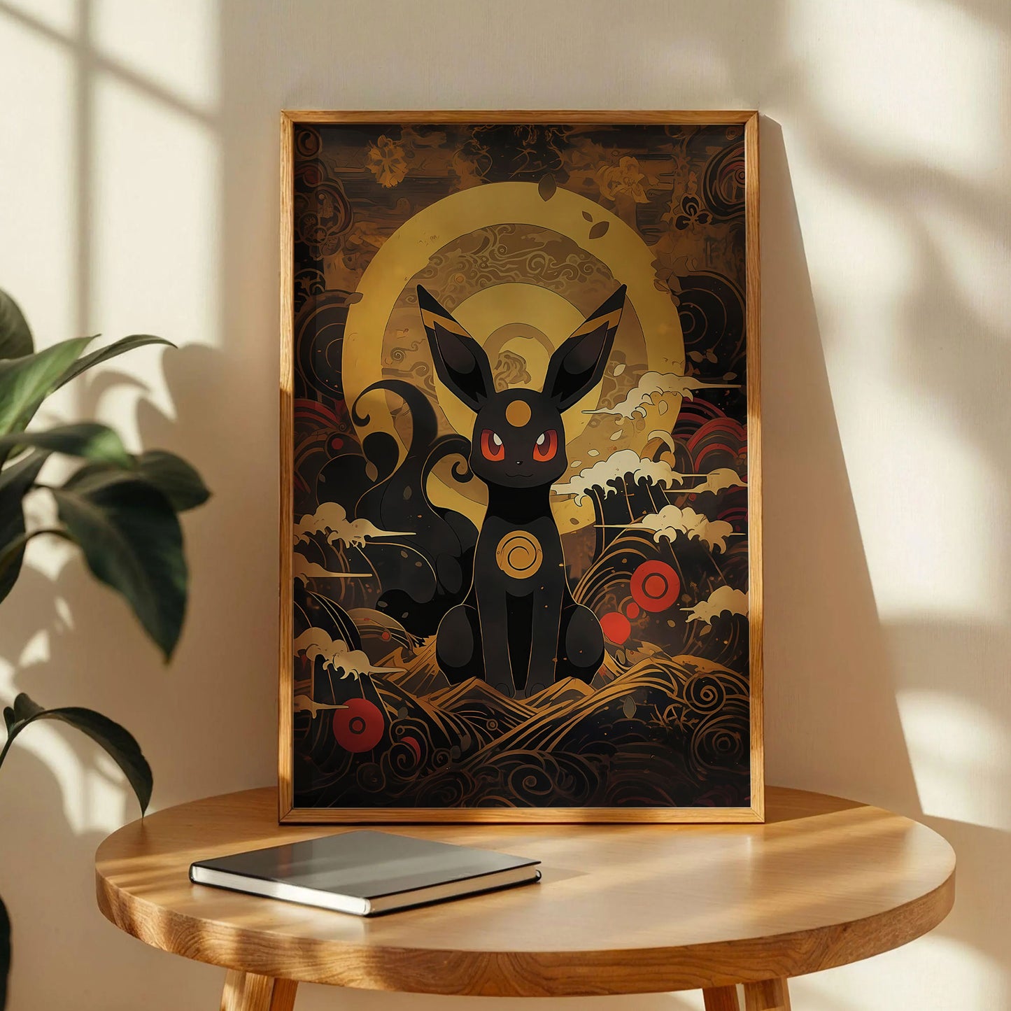 Umbreon Pokémon Hanging Painting