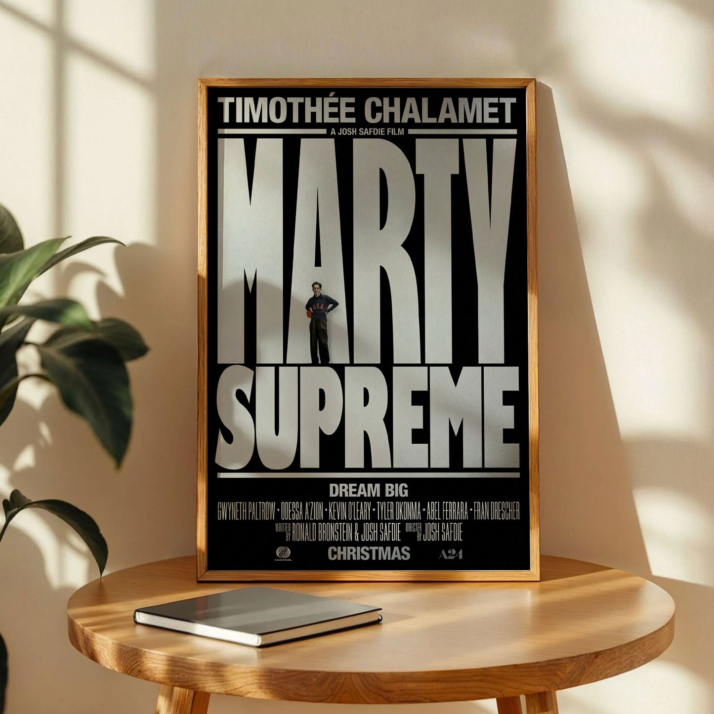 Josh Safdie's Marty Supreme Poster