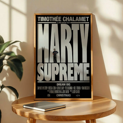 Josh Safdie's Marty Supreme Poster