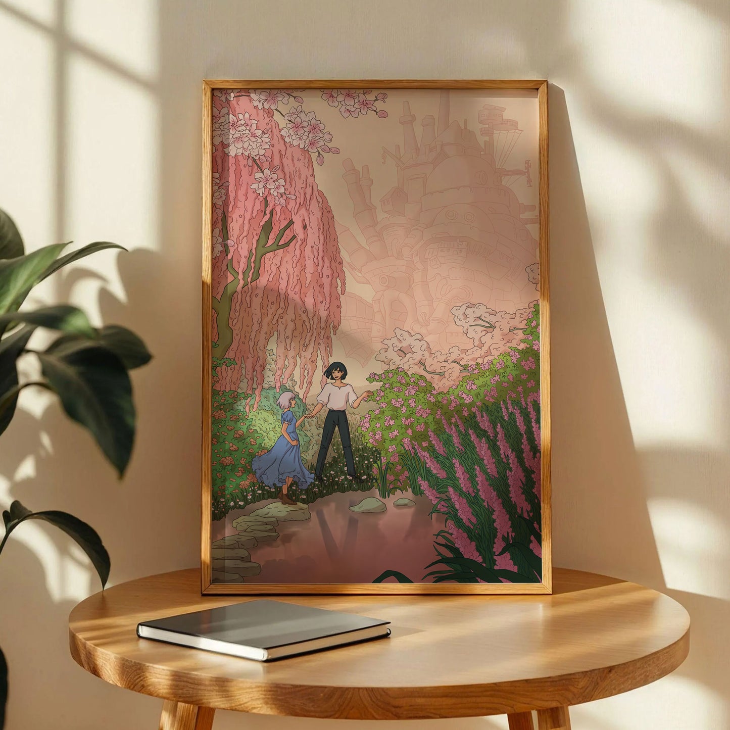 Sophie and Howl Howl's Moving Castle Poster