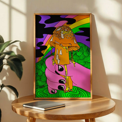 Sexy Mushroom Poster