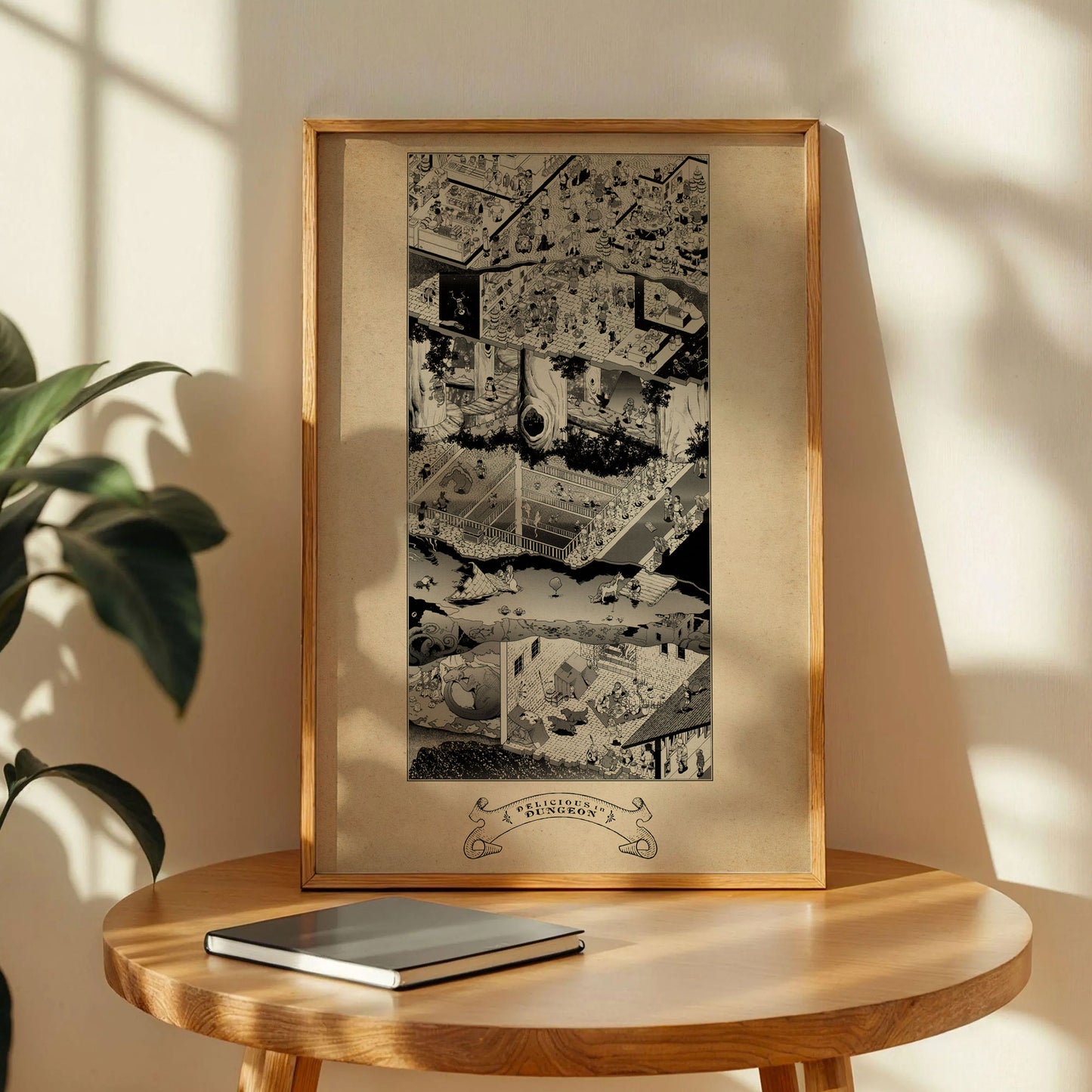 Delicious in Dungeon Adventurer's Bible Poster