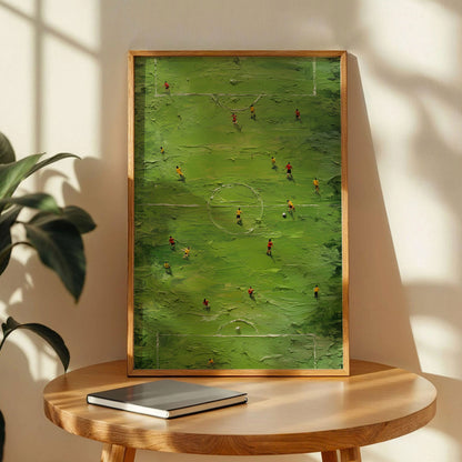 Green Sports Football Poster