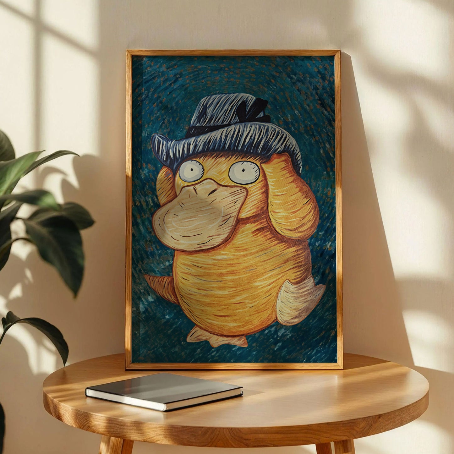 Psyduck Van Gogh Art Print