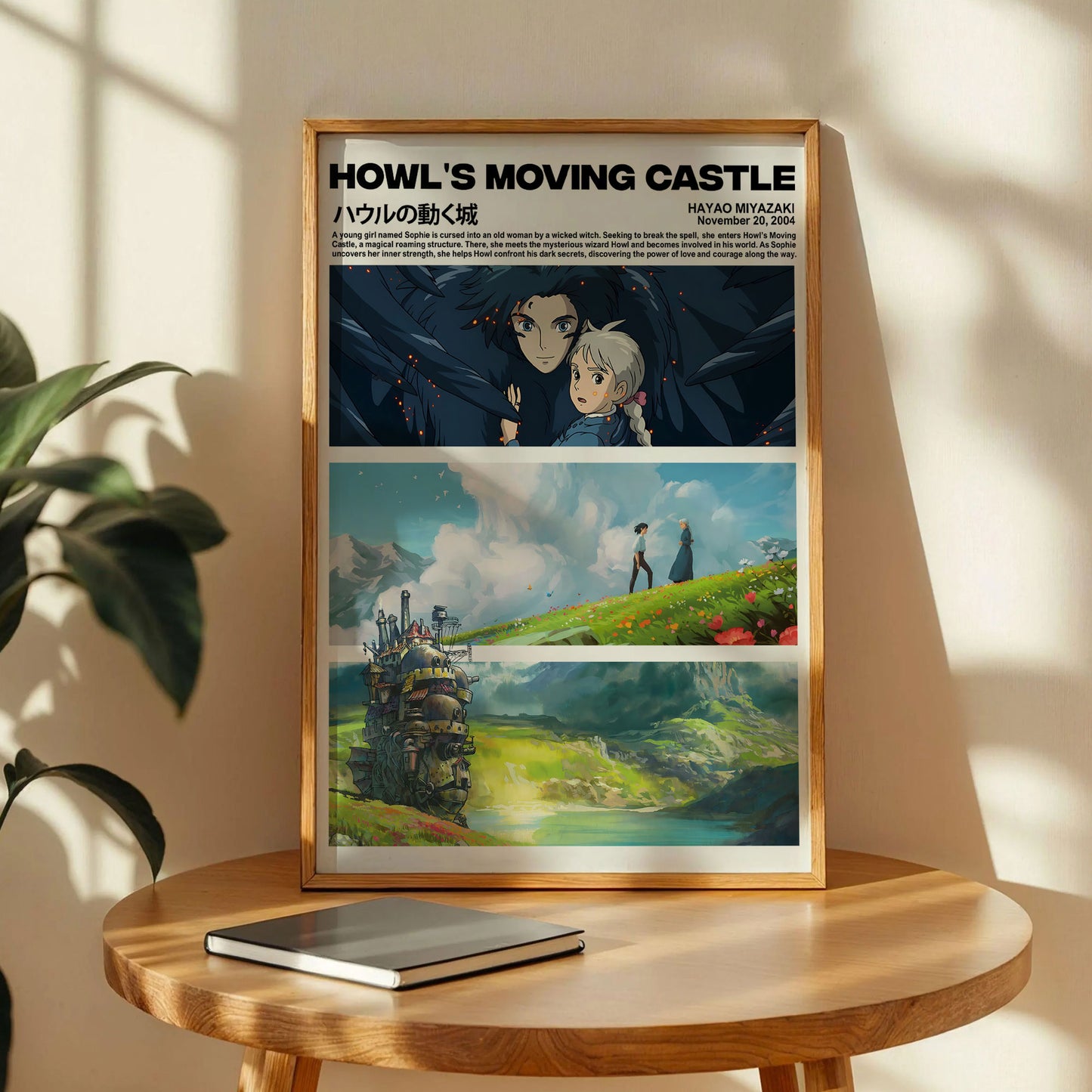 Howl's Moving Castle Howl and Sophie Hatter Poster