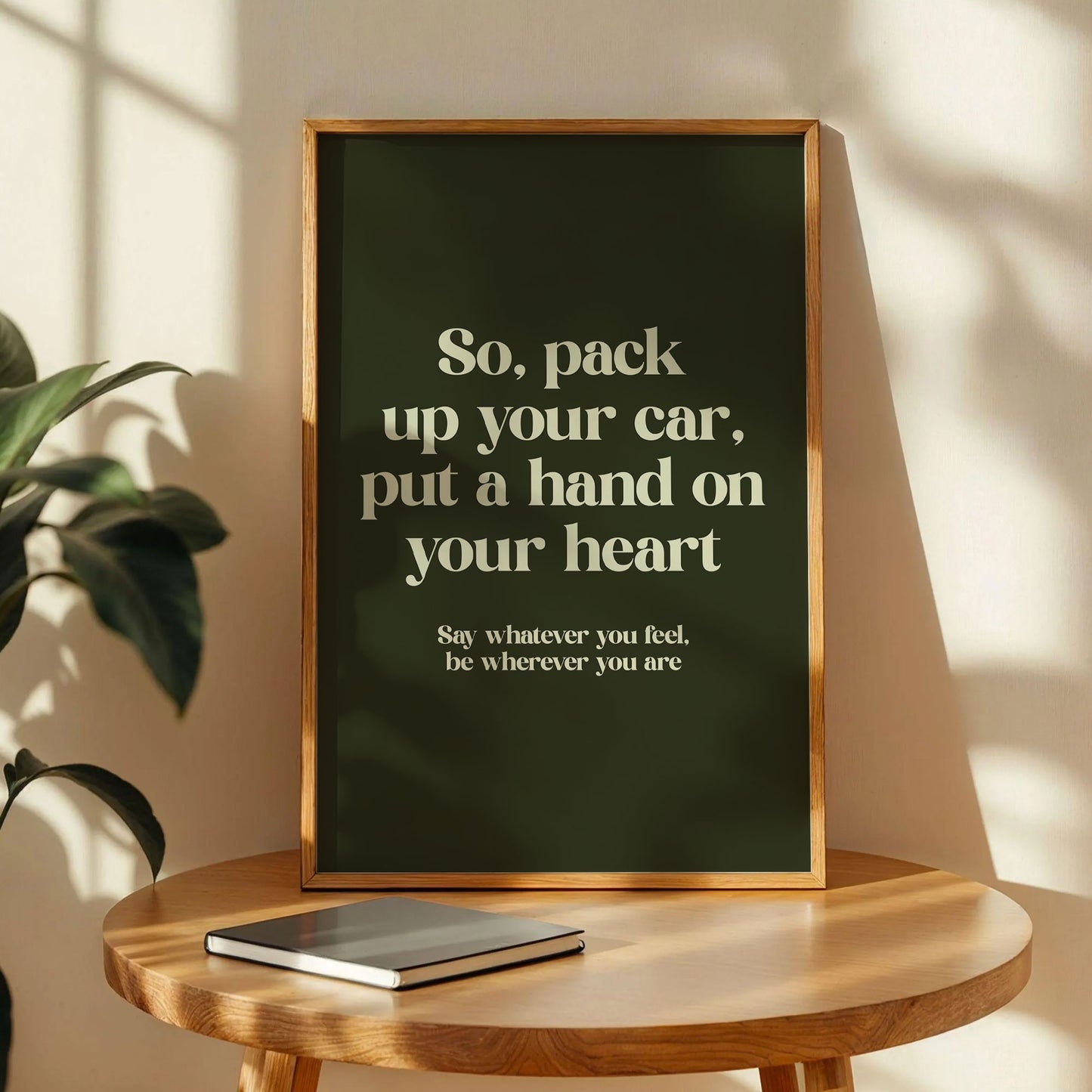 You're Gonna Go Far Noah Kahan Print