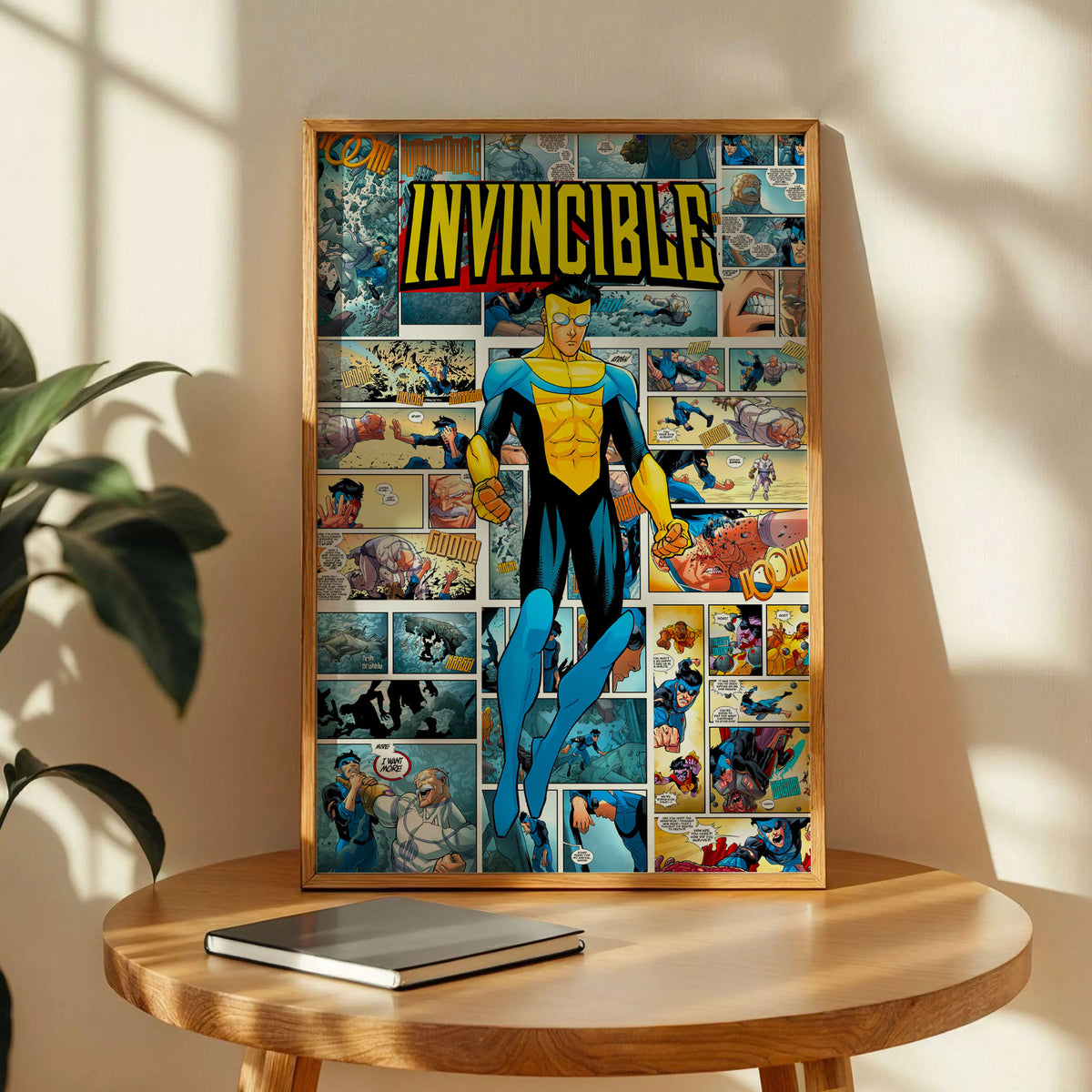 Invincible Comic Retro Art Print