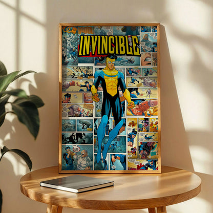Invincible Comic Retro Art Print