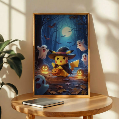 Pikachu Halloween Poster