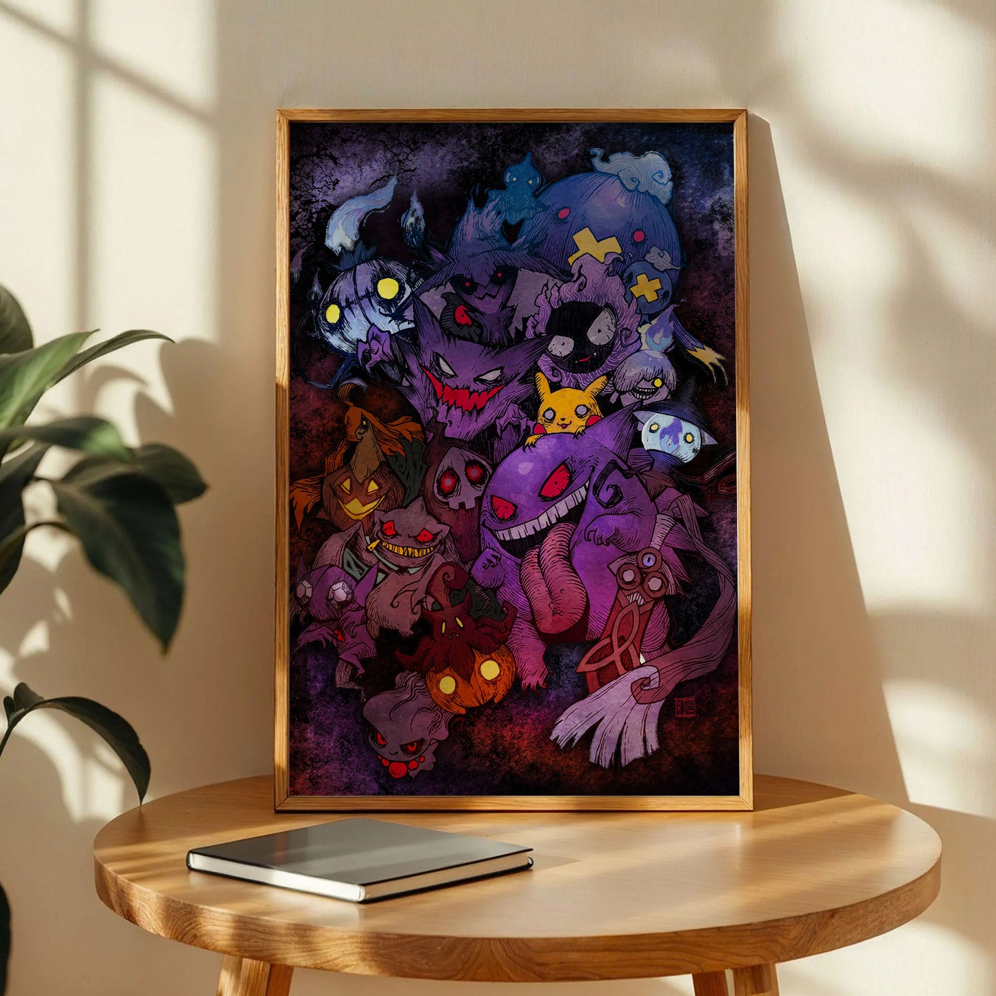 Gengar Squad Print Art