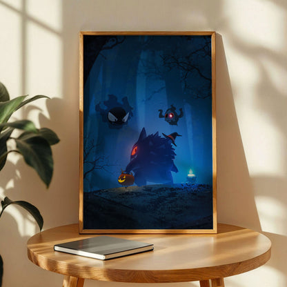 Xing Kong Studio Gengar Forest Poster