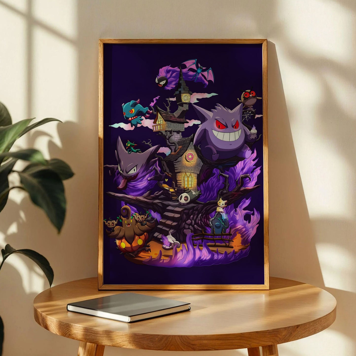 Gengar's Haunted House Art