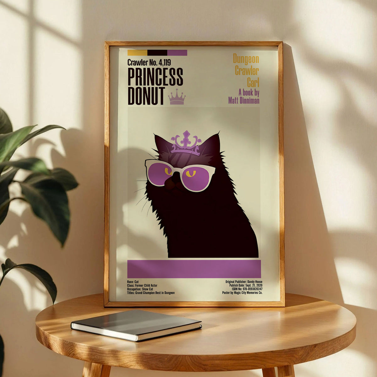 Princess Donut Dungeon Crawler Carl Poster