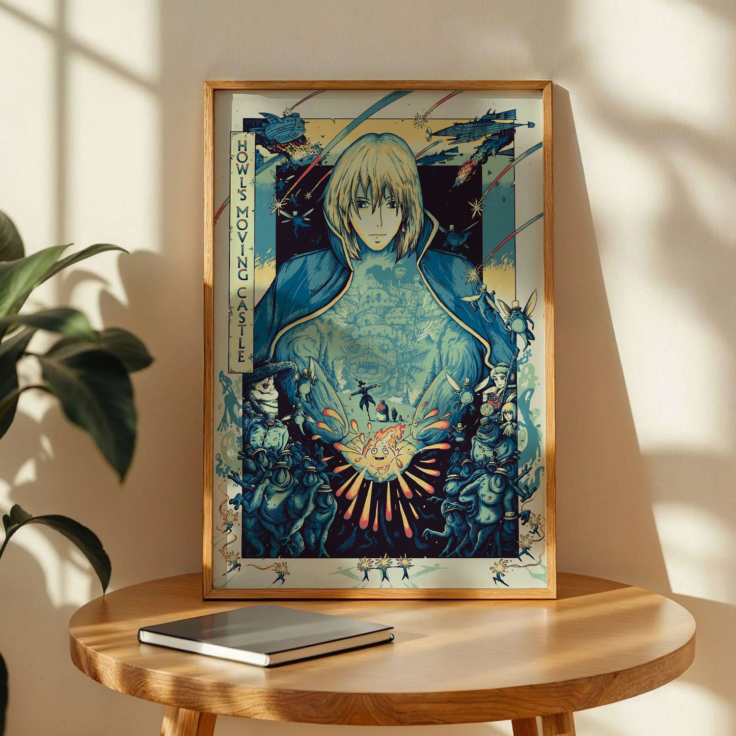 Alex Hovey Howl's Moving Castle Art