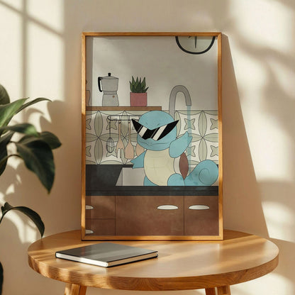 Squirtle Wall Art