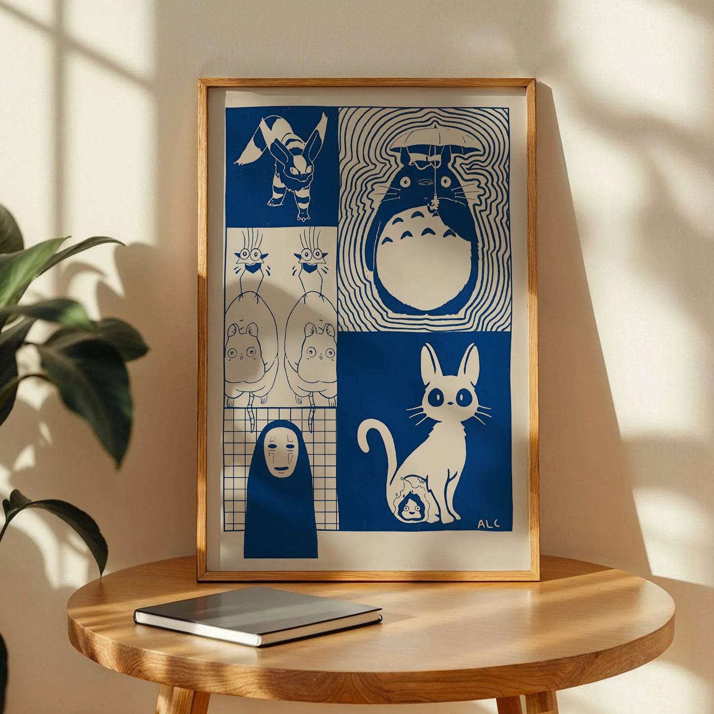 My Neighbor Totoro and Spirited Away Poster