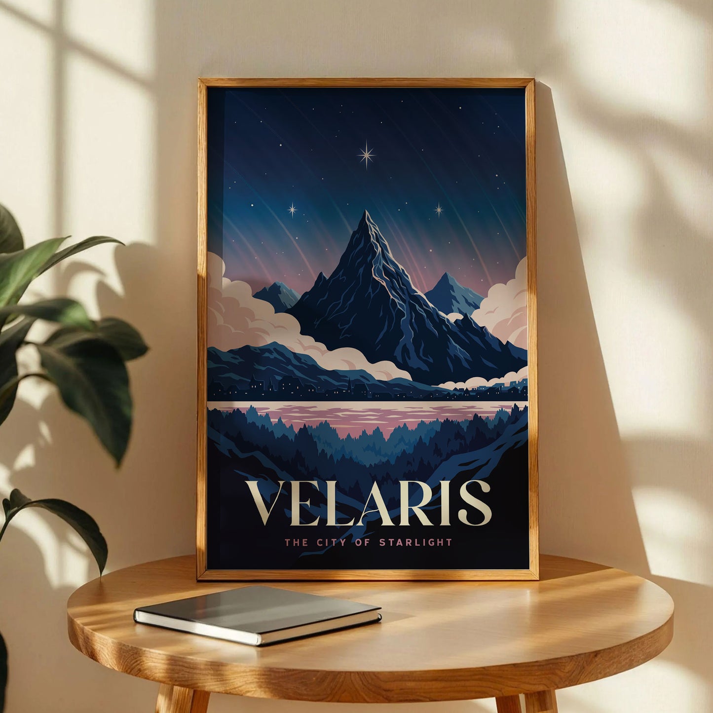 Velaris ACOTAR Travel Poster