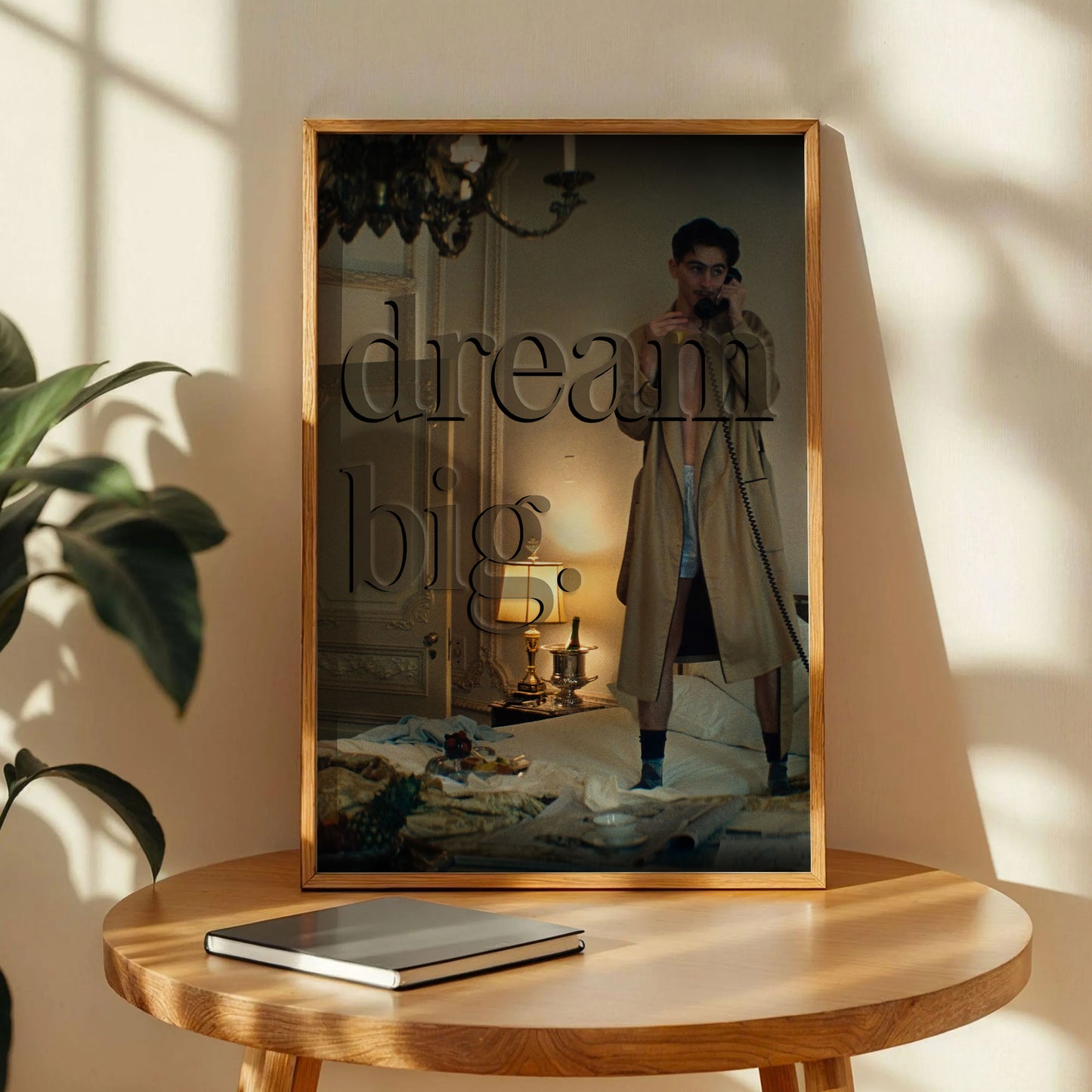 Marty Supreme Dream Big Poster